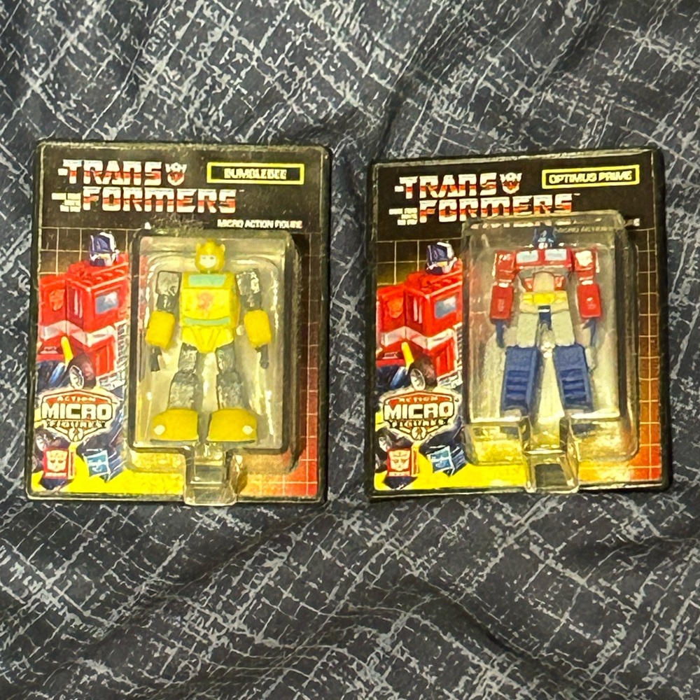 Transformers Micro figure LOT! Optimus prime & Bumble bee!!